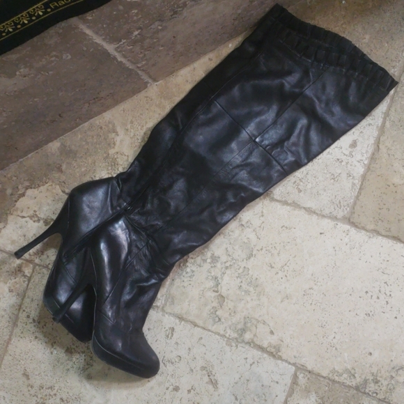 aldo knee boots